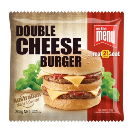 DOUBLE CHEESEBURGER 205GM