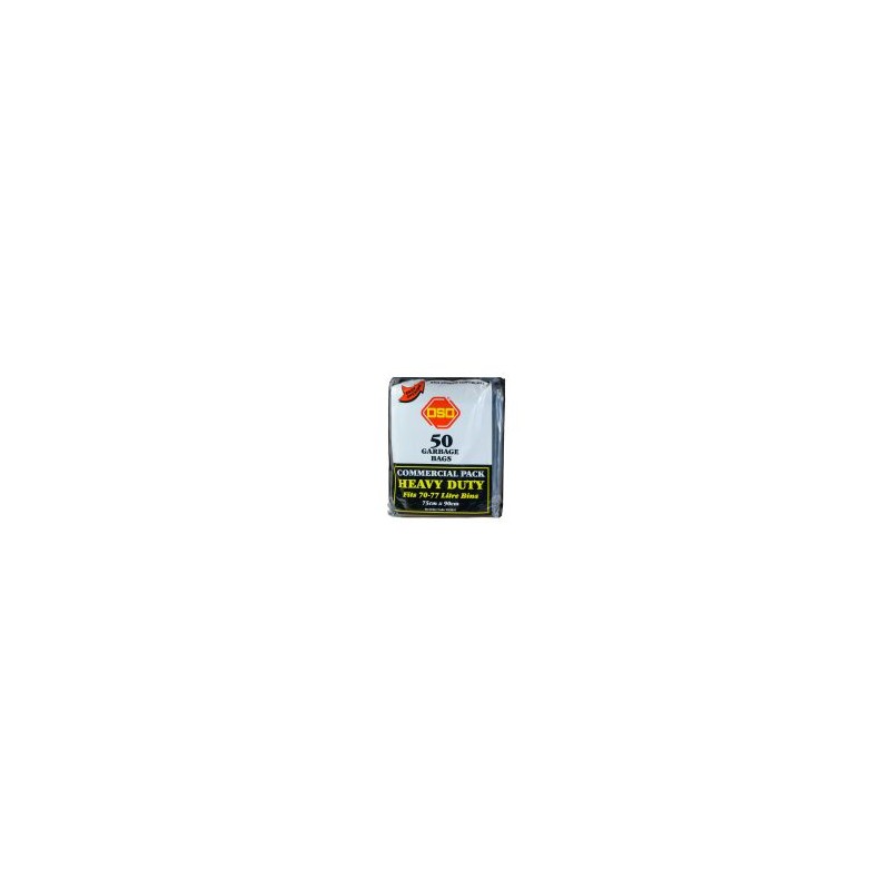 EXTRA LARGE BLACK GARBAGE BAG 75LT 50S EXTRA LARGE BLACK GARBAGE BAG 75LT 50S