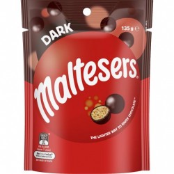 MALTESERS DARK CHOCOLATE POUCH 135GM