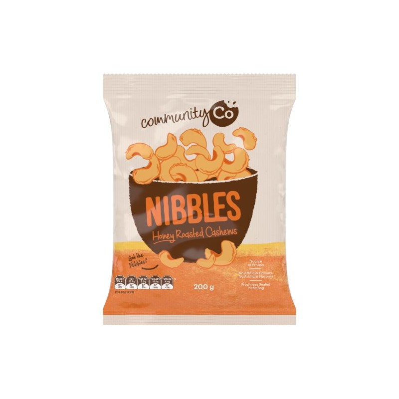 HONEY ROASTED CASHEWS 200GM HONEY ROASTED CASHEWS 200GM