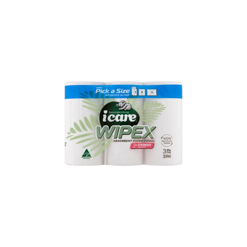 RECYCLED PAPER TOWEL PICK A SIZE 3PK RECYCLED PAPER TOWEL PICK A SIZE 3PK
