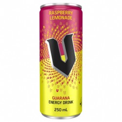 V ENERGY RASPBERRY LEMONADE DRINK 250ML