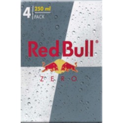 ENERGY DRINK ZERO 4 PACK 4X250ML