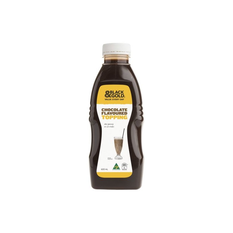 CHOCOLATE FLAVOURED TOPPING 600ML CHOCOLATE FLAVOURED TOPPING 600ML