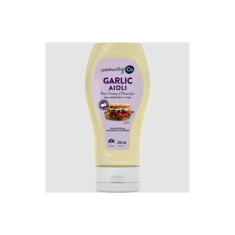 GARLIC AIOLI 250ML GARLIC AIOLI 250ML
