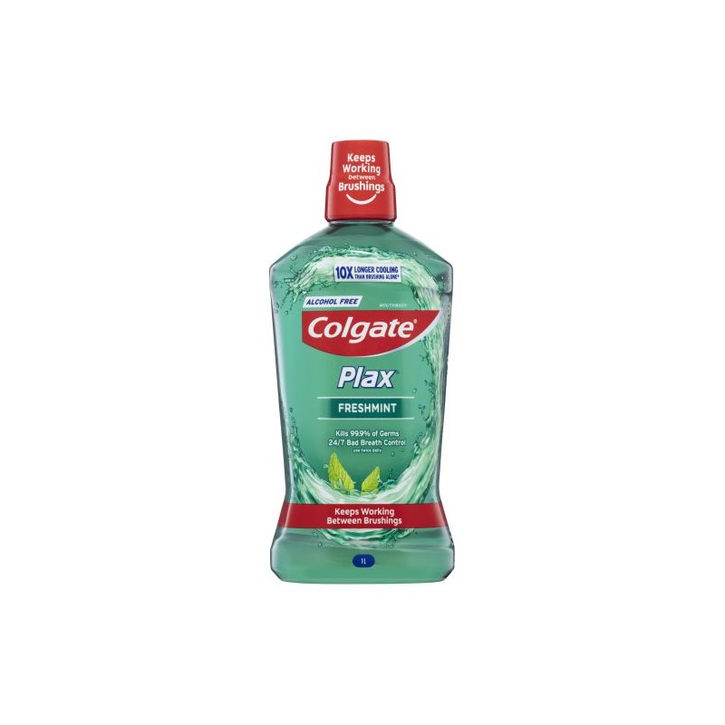 PLAX FRESHMINT MOUTHWASH 1L PLAX FRESHMINT MOUTHWASH 1L