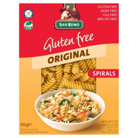 GLUTEN FREE SPIRALS 350GM