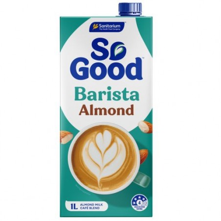SO GOOD ALMOND MILK BARISTA UHT 1L