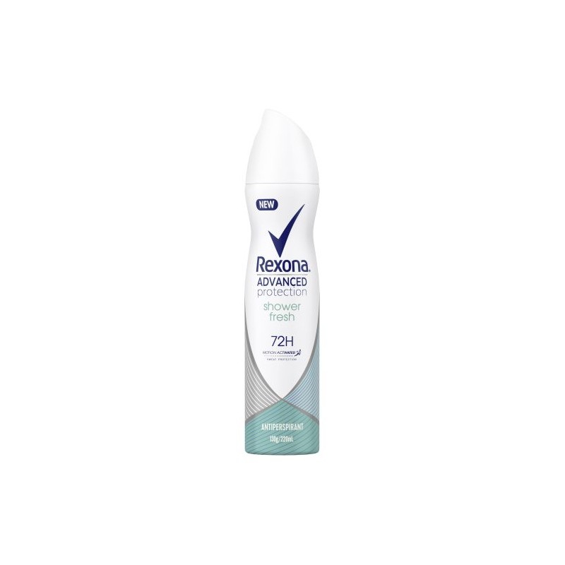 DEODORANT ADVANCED SHOWER FRESH WOMENS ANTIPERSPIRANT 220ML DEODORANT ADVANCED SHOWER FRESH WOMENS ANTIPERSPIRANT 220ML