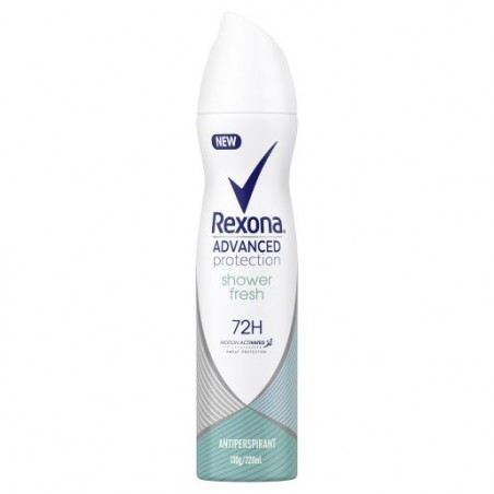 DEODORANT ADVANCED SHOWER FRESH WOMENS ANTIPERSPIRANT 220ML