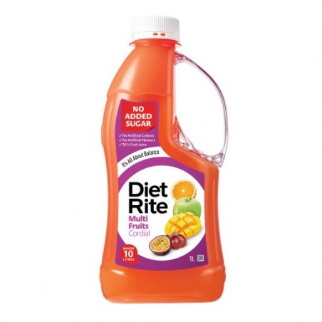 MULTI FRUITS CORDIAL 1L