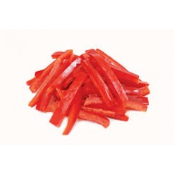 CAPSICUM RED JULIENNE SLICED, KG