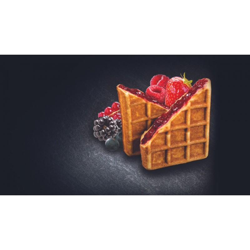 WAFFLES MIXED BERRY 48X80G WAFFLES MIXED BERRY 48X80G