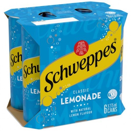 LEMONADE MINI CAN 6X275ML