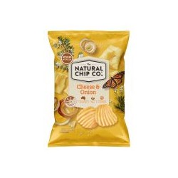 CHEESE AND ONION POTATO CHIPS 175GM