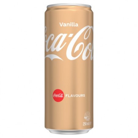 VANILLA COKE CAN 24X250ML