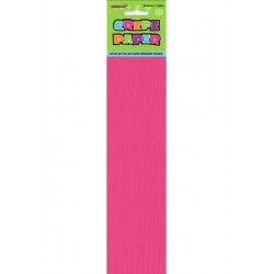 CREPE PAPER HOT PINK - 50.8CM X 1.83M