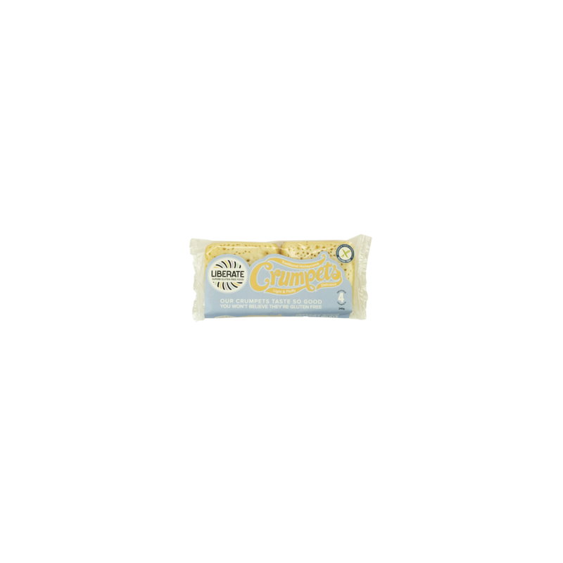 GLUTEN FREE CRUMPETS 240GM(frozen) GLUTEN FREE CRUMPETS 240GM(frozen)