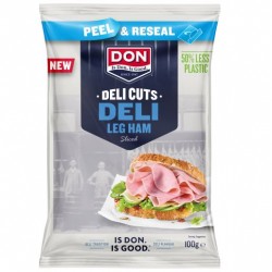 DELI CUTS SLICED LEG HAM 100GM