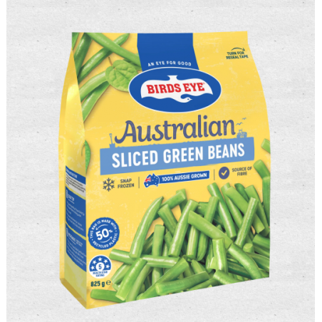 BEANS SLICED GREEN 825GM
