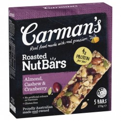 ALMOND CASHEW & BERRY NUT BAR 175GM 5PK