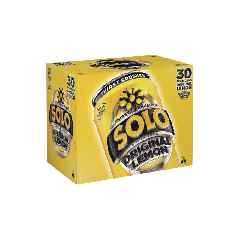 SOLO LEMON CANS 30X375ML SOLO LEMON CANS 30X375ML