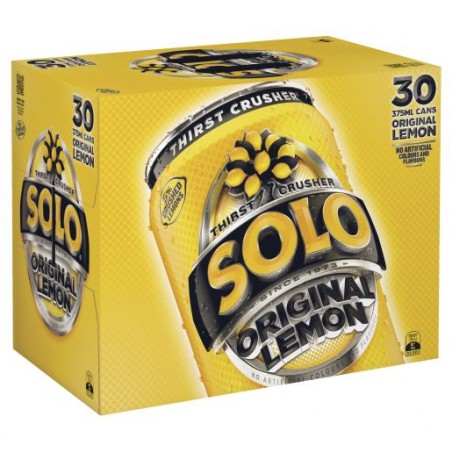 SOLO LEMON CANS 30X375ML