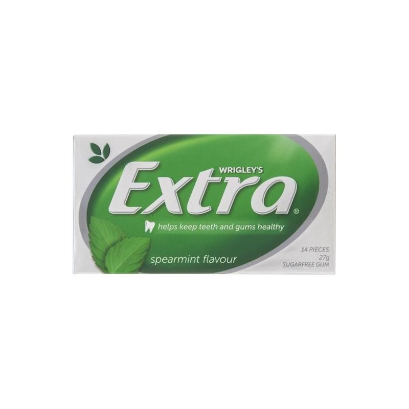 EXTRA SPEARMINT ENVELOPE PACK SINGLE 27GM EXTRA SPEARMINT ENVELOPE PACK SINGLE 27GM