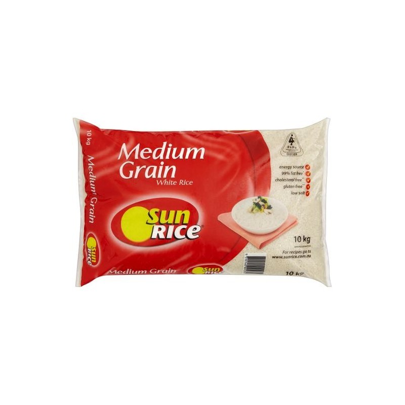 MEDIUM GRAIN WHITE RICE 10KG MEDIUM GRAIN WHITE RICE 10KG