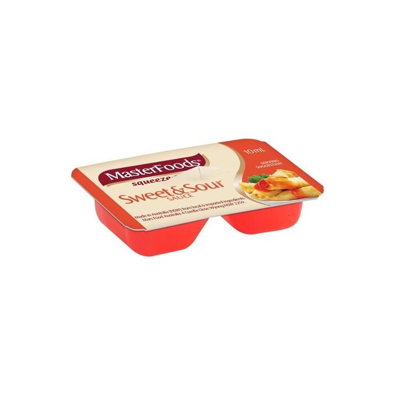 SWEET AND SOUR SAUCE PORTIONS 10GM SWEET AND SOUR SAUCE PORTIONS 10GM