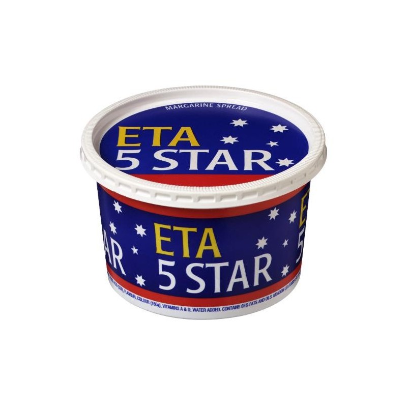 5 STAR MARGARINE TABLE SPREAD 500GM 5 STAR MARGARINE TABLE SPREAD 500GM