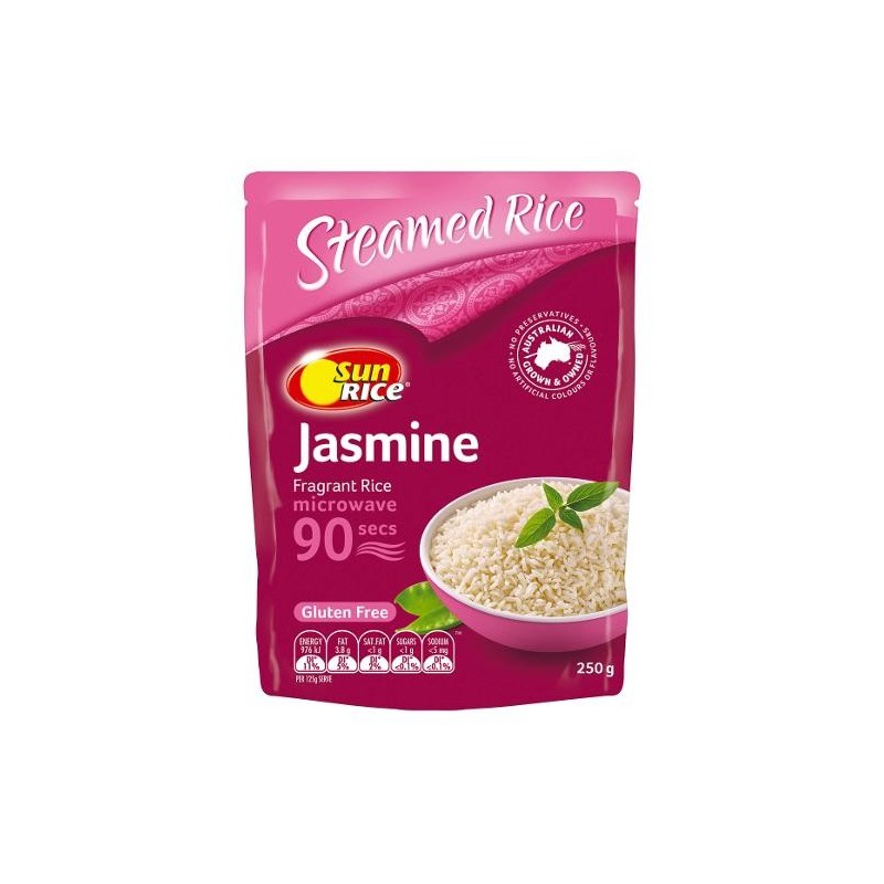 9 SECOND JASMINE FRAGRANT RICE 250GM 9 SECOND JASMINE FRAGRANT RICE 250GM
