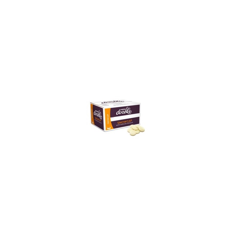 SNOWCAP WHITE BUTTON CHOCOLATE 5KG SNOWCAP WHITE BUTTON CHOCOLATE 5KG