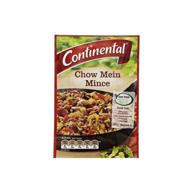 CHOW MEIN MINCE RECIPE BASE 30GM CHOW MEIN MINCE RECIPE BASE 30GM