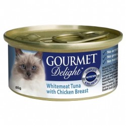 GOURMET D-LITE WHITEMEAT TUNA AND CHICKEN...