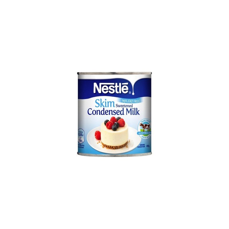 SWEETENED CONDENSED SKIM MILK 400GM SWEETENED CONDENSED SKIM MILK 400GM