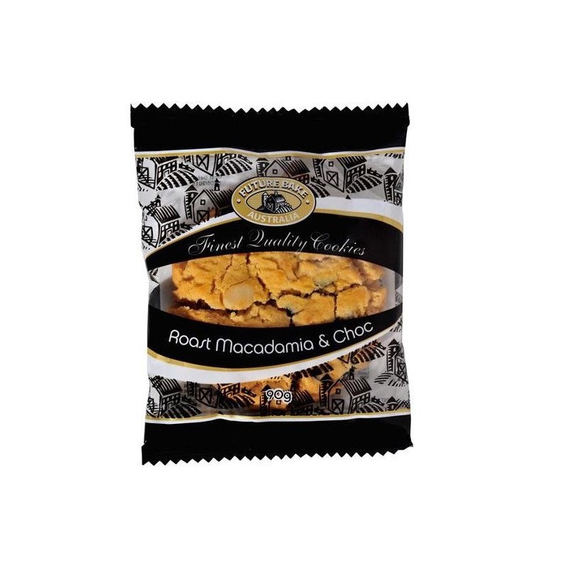 ROASTED MACADAMIA & CHOCOLATE COOKIE 90GM ROASTED MACADAMIA & CHOCOLATE COOKIE 90GM
