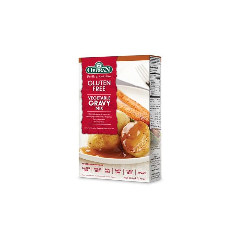 ORGRAN G/FREE GRAVY MIX 200GM ORGRAN G/FREE GRAVY MIX 200GM