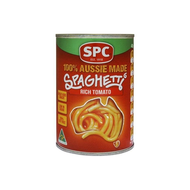 SPAGHETTI AND TOMATO SAUCE 420G SPAGHETTI AND TOMATO SAUCE 420G