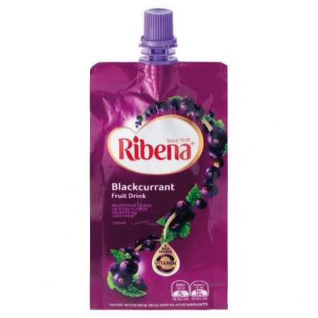 BLACKCURRENT FRUIT DRINK RTD SQUEEZE 330ML