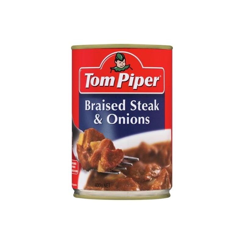 BRAISED STEAK AND ONIONS 400GM BRAISED STEAK AND ONIONS 400GM