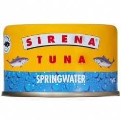 TUNA ALL NATURAL IN SPRINGWATER 95GM