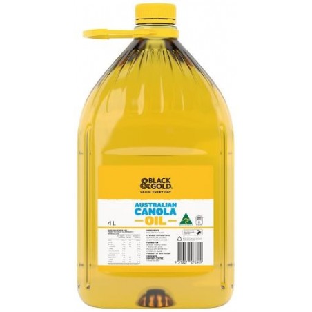 AUSTRALIAN CANOLA OIL 4L