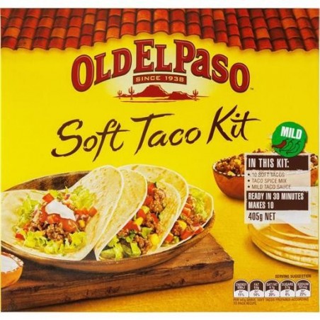 SOFT TACO KIT 405GM