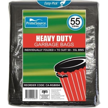 GARBAGE BAG BLACK 50S