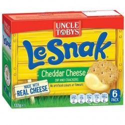 LE SNAK NATURAL CHEESE 132GM 6PK