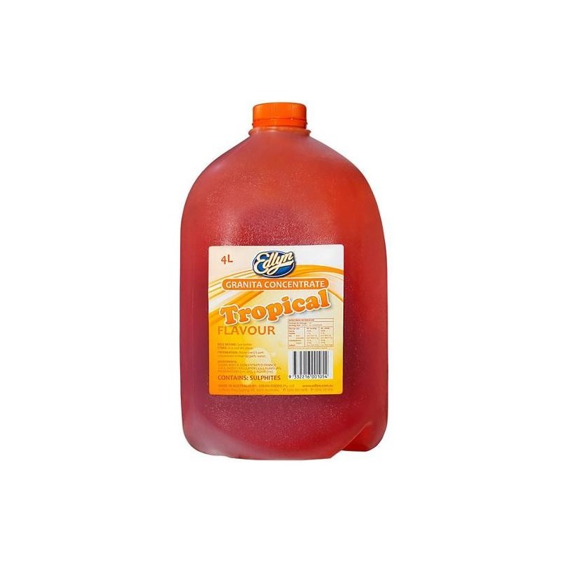 TROPICAL GRANITA MIX 4L TROPICAL GRANITA MIX 4L
