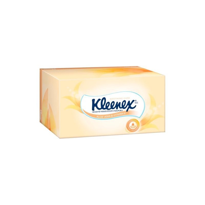 FACIAL TISSUE EXTRACARE ALOE VERA WHITE 140S FACIAL TISSUE EXTRACARE ALOE VERA WHITE 140S