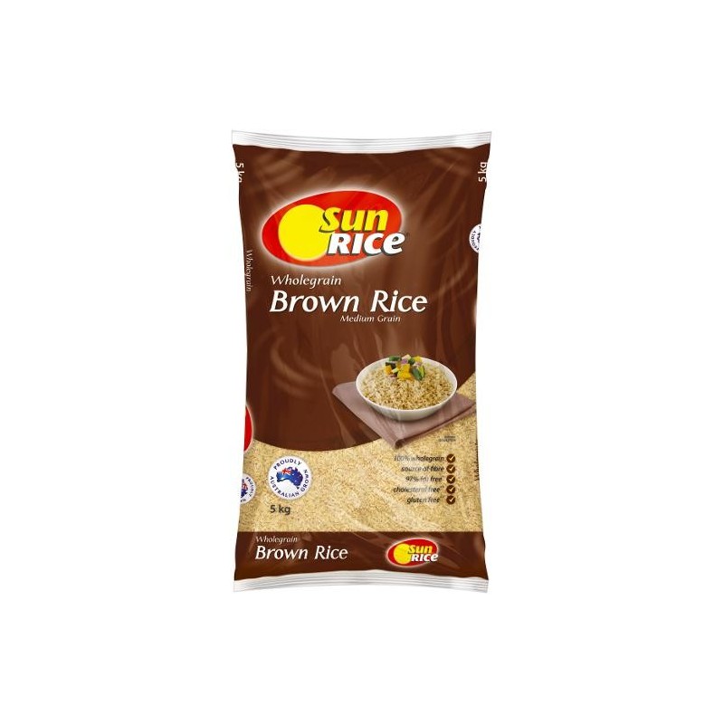 MEDIUM GRAIN BROWN RICE 5KG MEDIUM GRAIN BROWN RICE 5KG