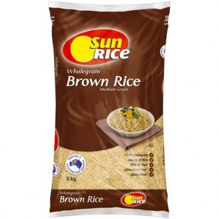 MEDIUM GRAIN BROWN RICE 5KG